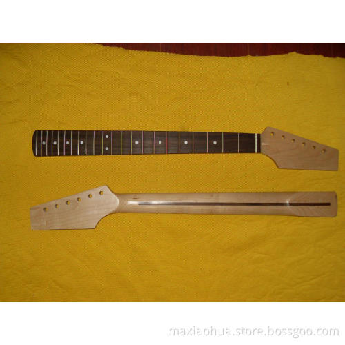 CANADIAN MAPLE GUITAR NECK satin clear finished